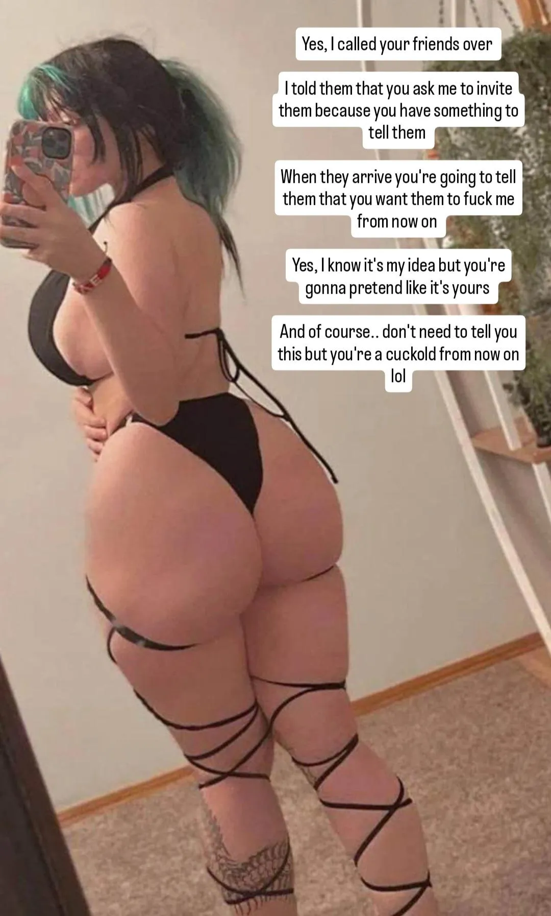 Your girlfriend forces your hand 