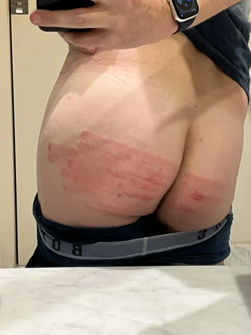 12 strokes of the cane