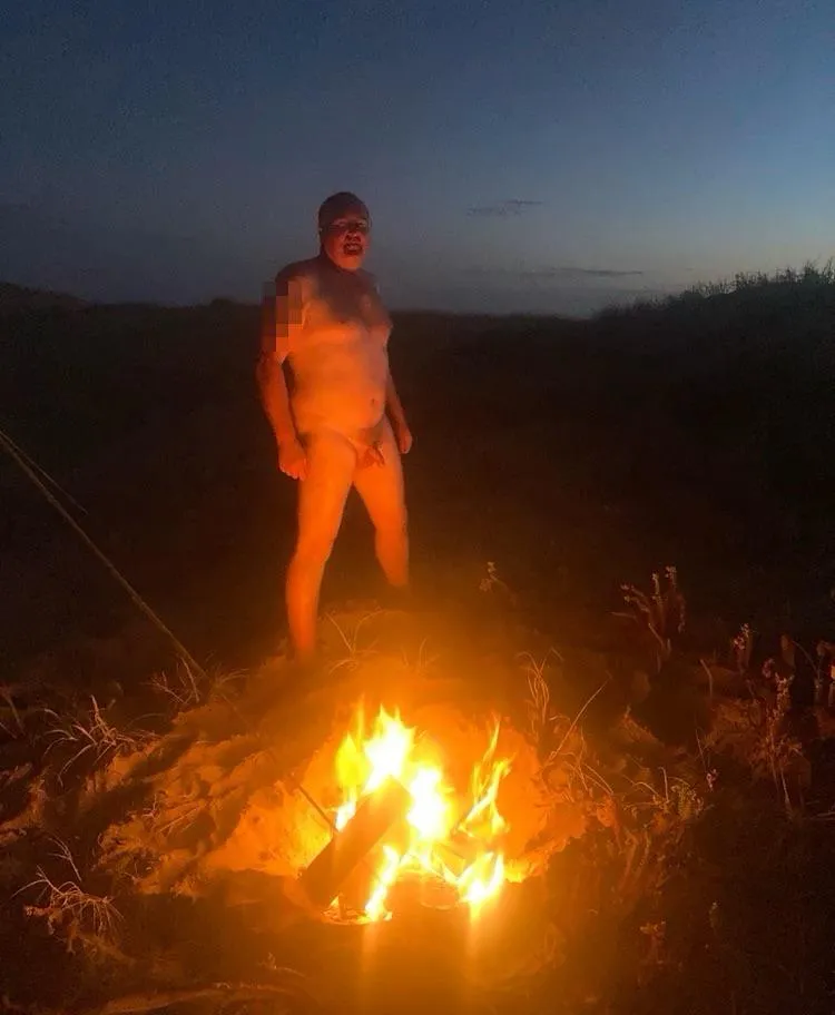 Camping on the beach for New Year’s 