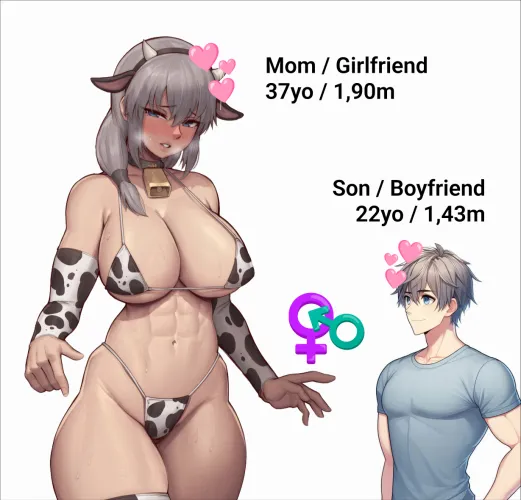 Delicious mommy with delicious abs