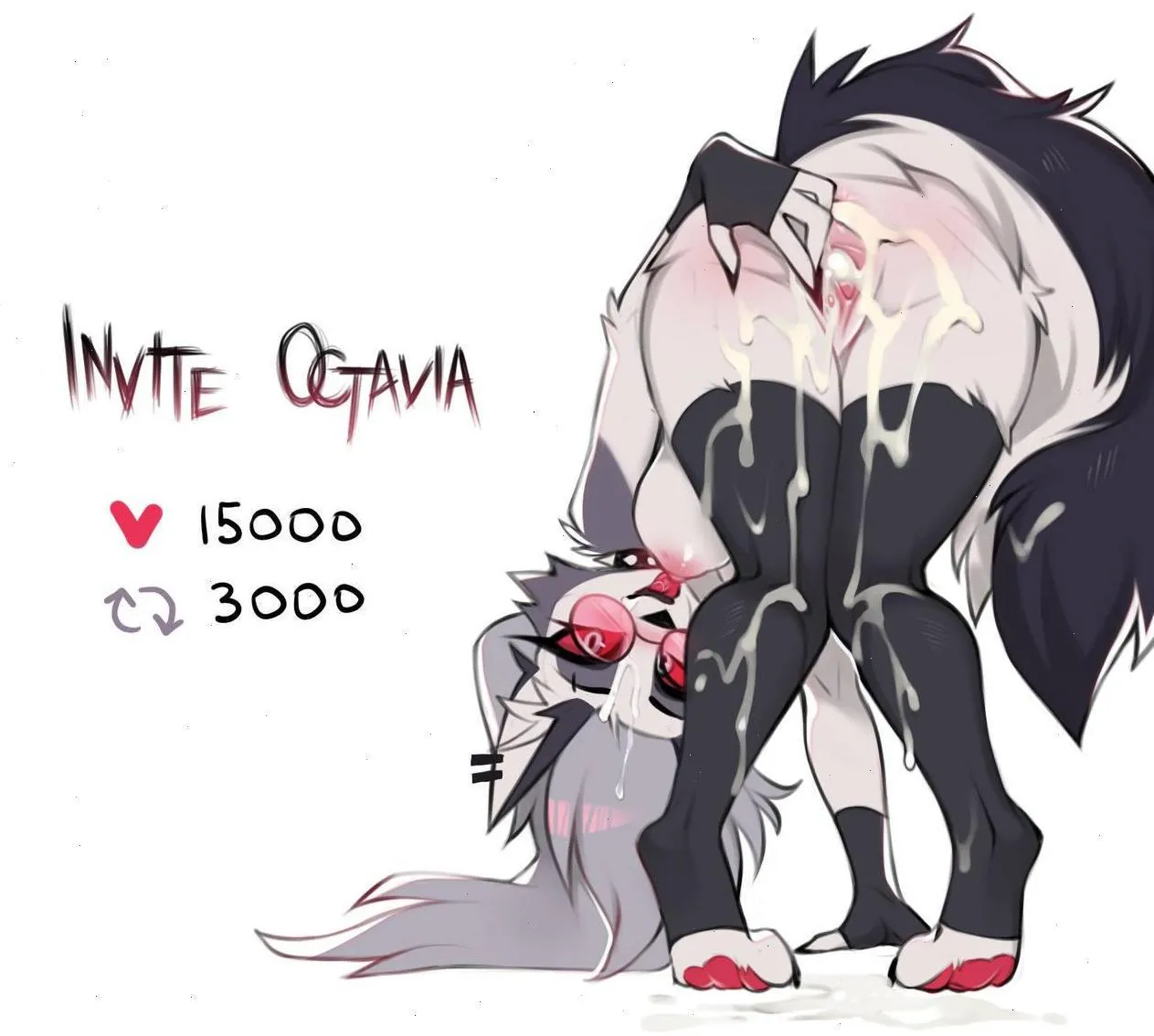 Dripping to the floor, will she lick it? (LoonaNudes)