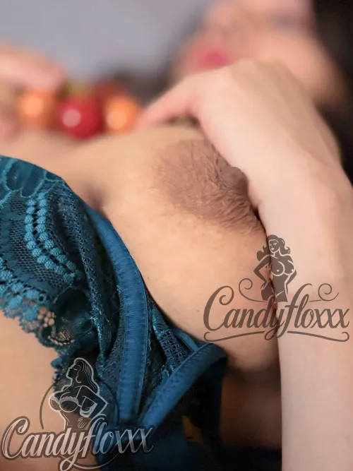 Emerald green lace just can’t hold back an undeniable hard little peak… can you handle the temptation? Come, take a closer look (F)