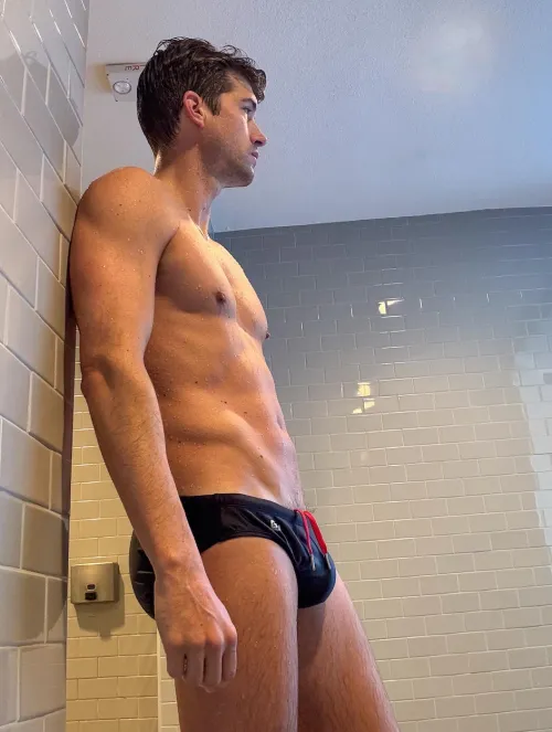 Have you ever met up with a guy in the locker room showers?