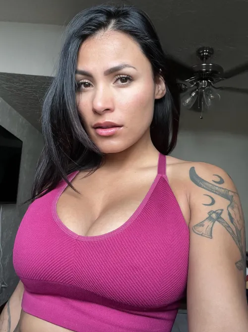 I love catching men staring at my chest