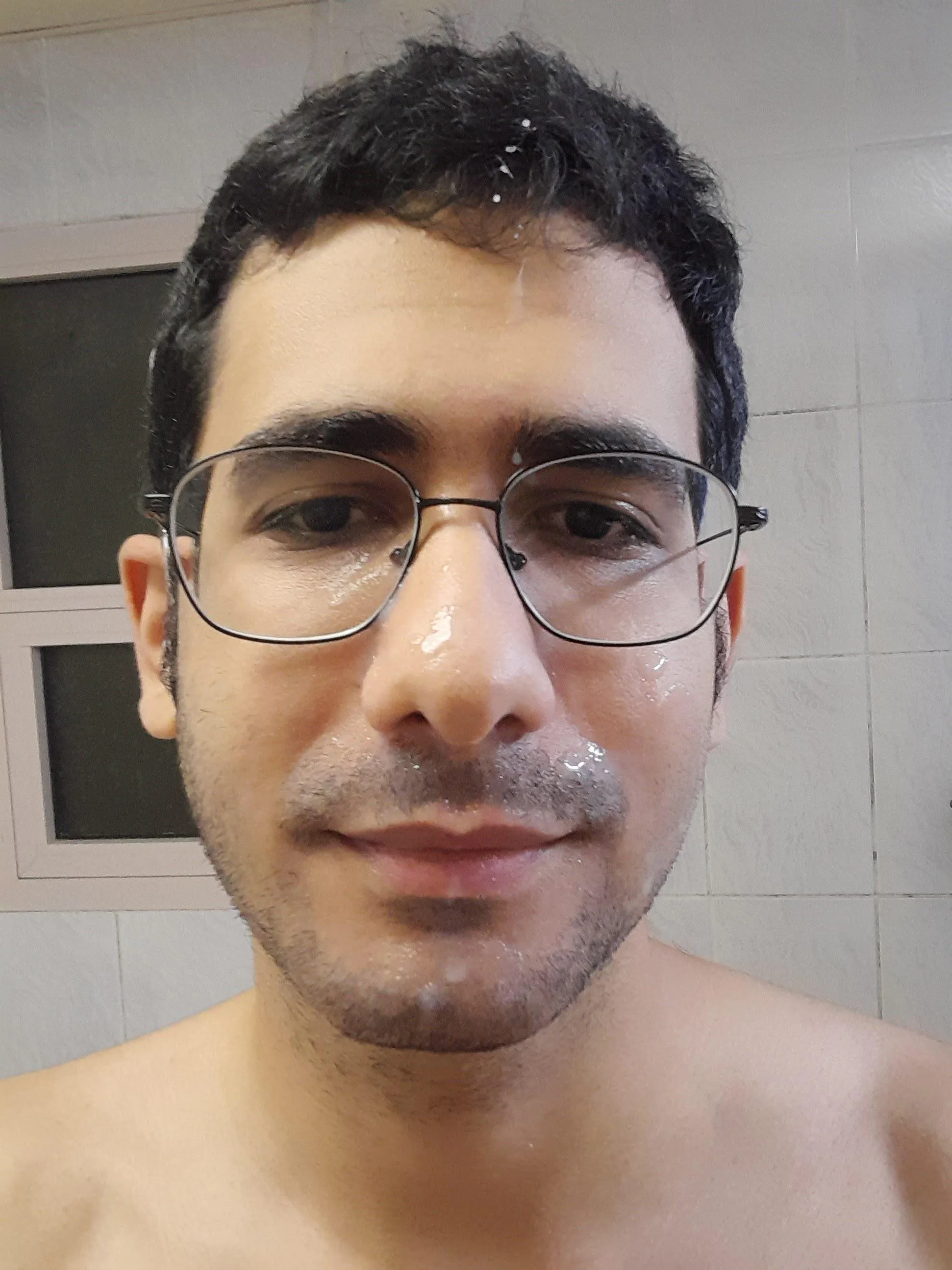 It's so sexy to have a man's semen on my face