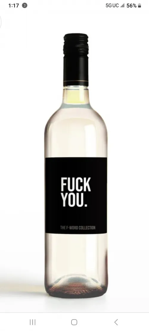 I've uncapped the most expensive wine in my cellar. And here's a toast to all...