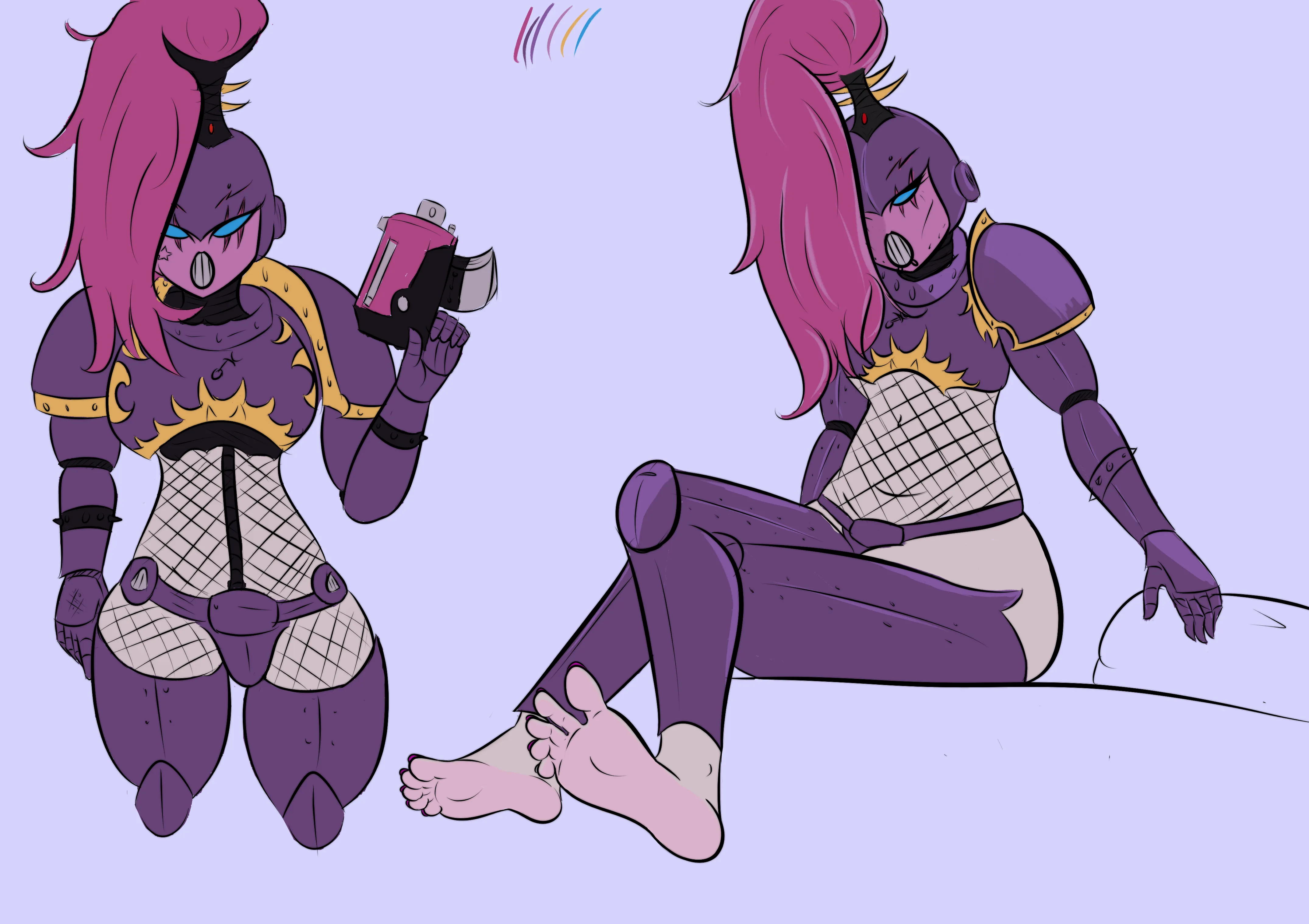 Made myself an EC oc a bit ago just forgot to post! Will be drawing him asap~