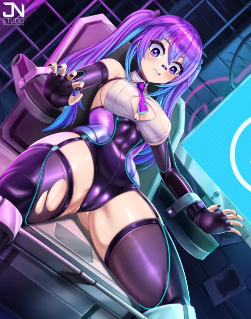 Melody in the sussy chair~~ (@jnstudi)