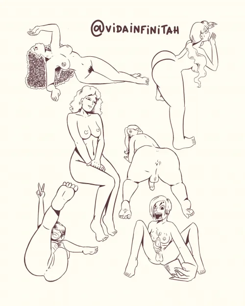 My first NSFW study in 2022 by me