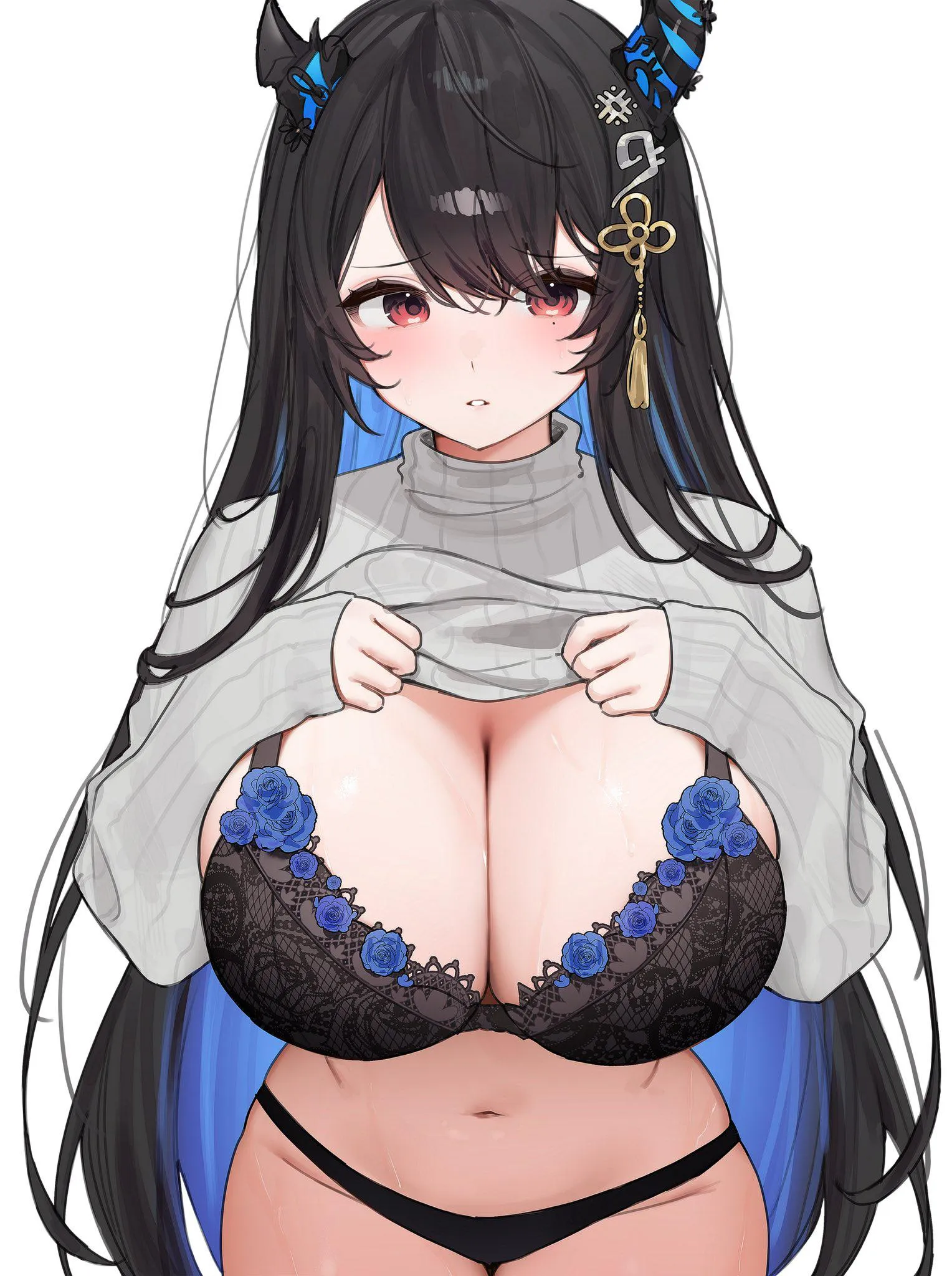 Nerissa's big tiddies [Hololive]