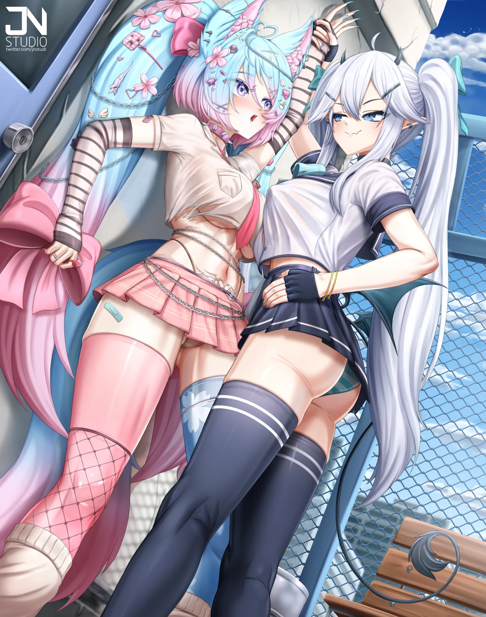 Silver and Vei school crush!