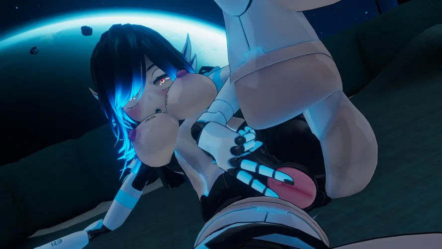 This robot *loves* creampies~