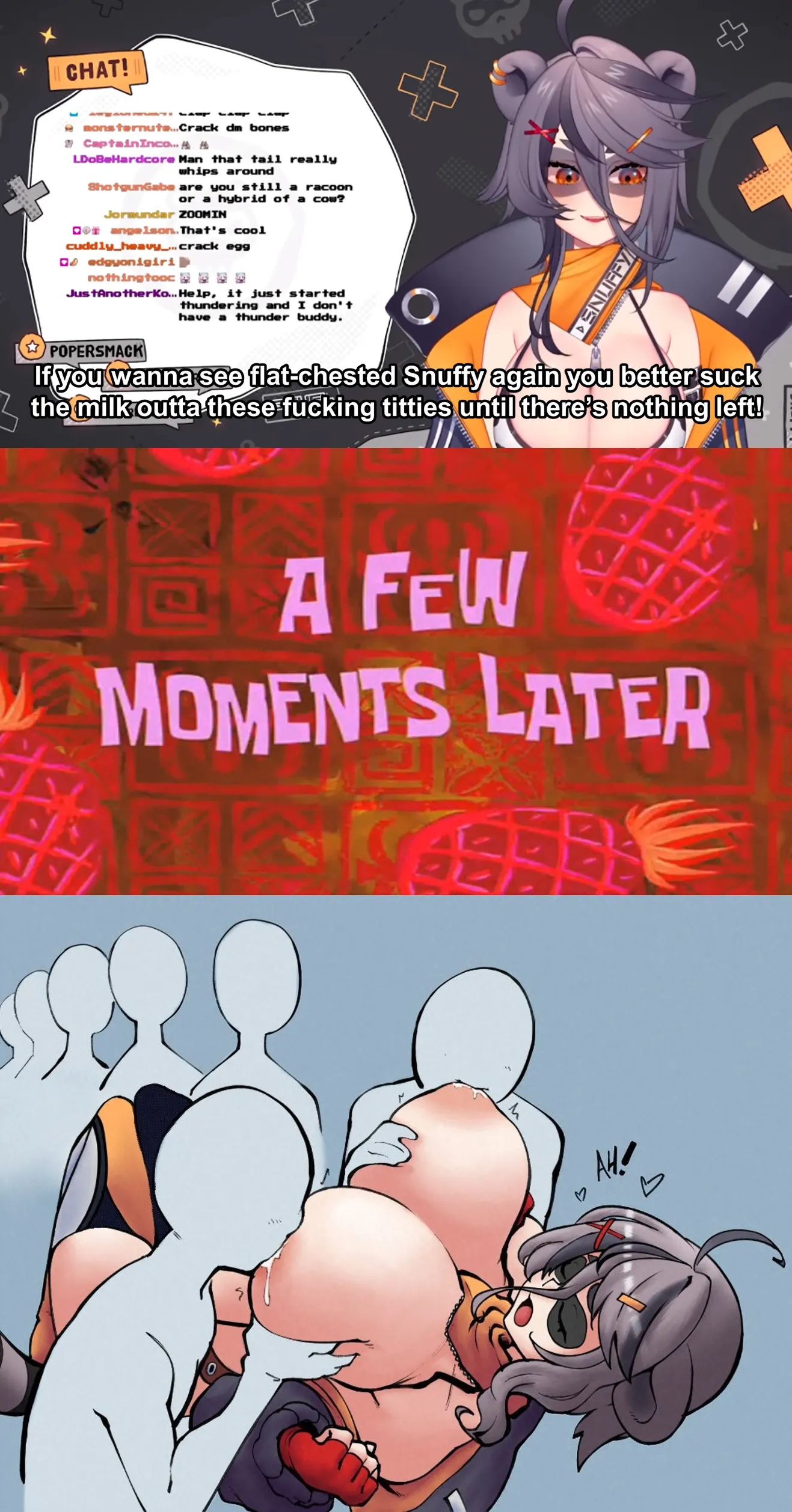 Well... she DID ask for it!