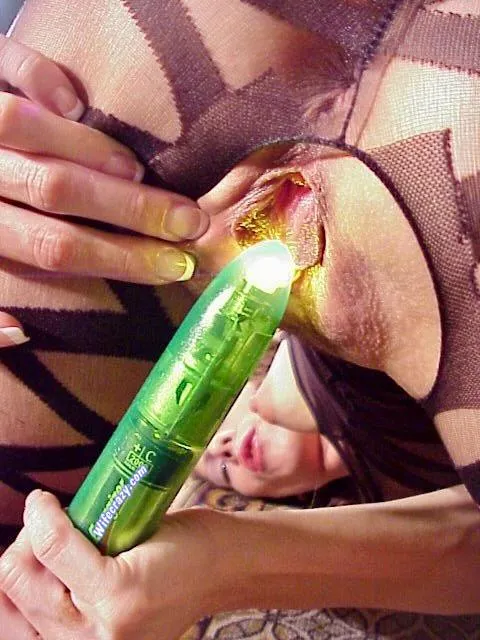 Younger Stacie pleasuring herself 