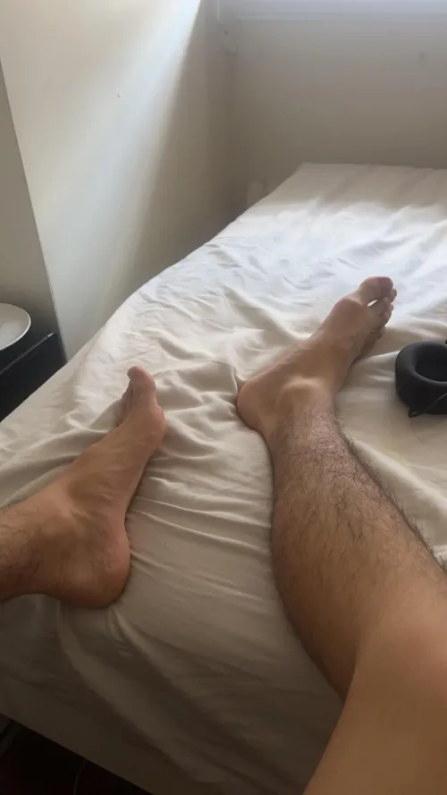 18 Come to be blackmailed by these feet 