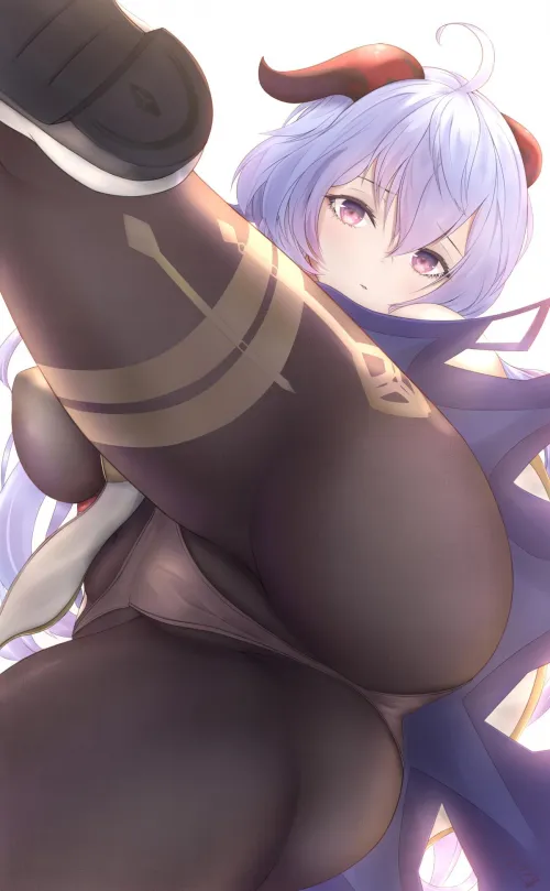 Daily Ganyu Lewdie #1098 Get Sat On~