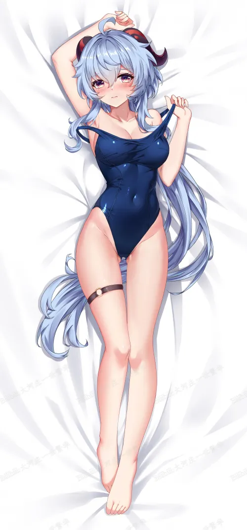 Daily Ganyu Lewdie #1102 Swimsuit Tease~