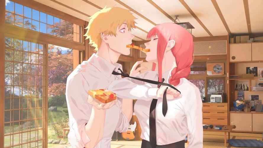 Denji, do you know how to make the bread taste better?! (indie animation)