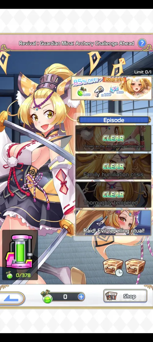 Finally got to chapter 4 without spending any gems....