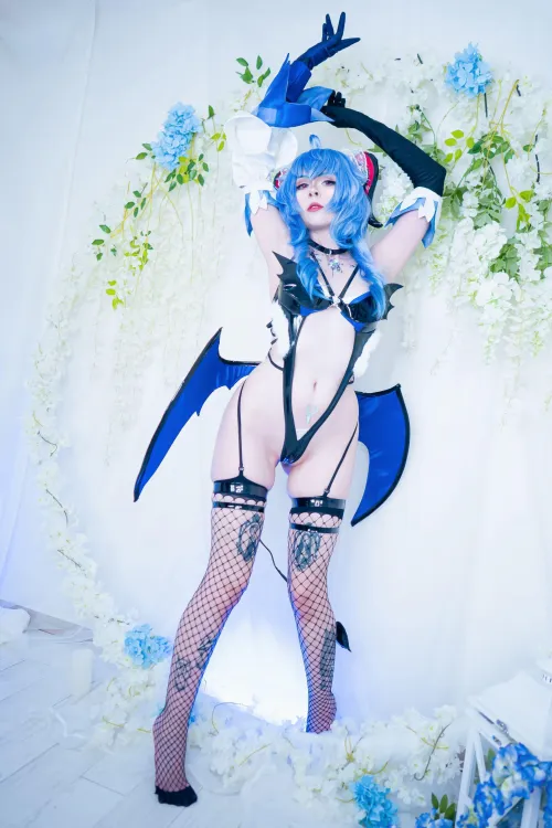 Ganyu cosplay by ChristUsi