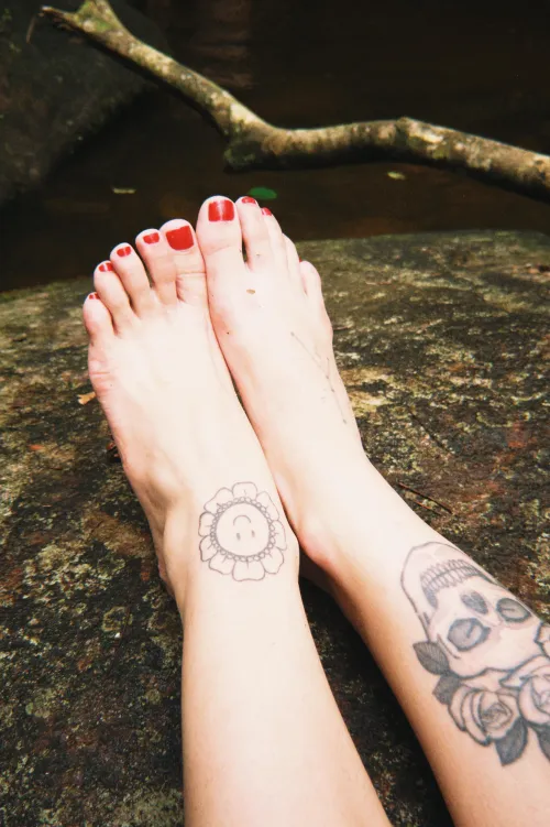 Imagine relaxing by a waterfall in Brazil oc