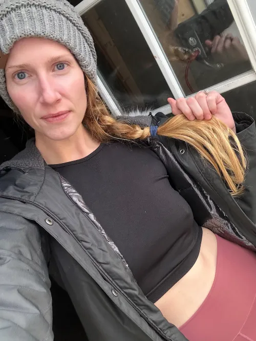 its a little coldie here in the midwest 