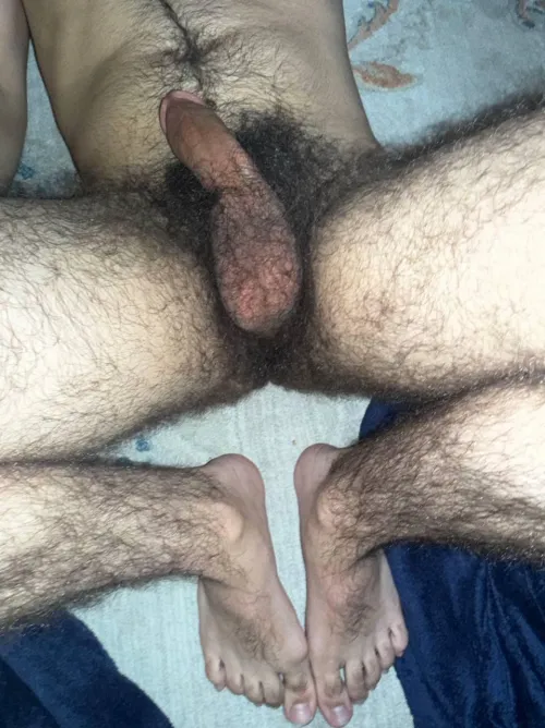 I’ve got very furry small manfeet