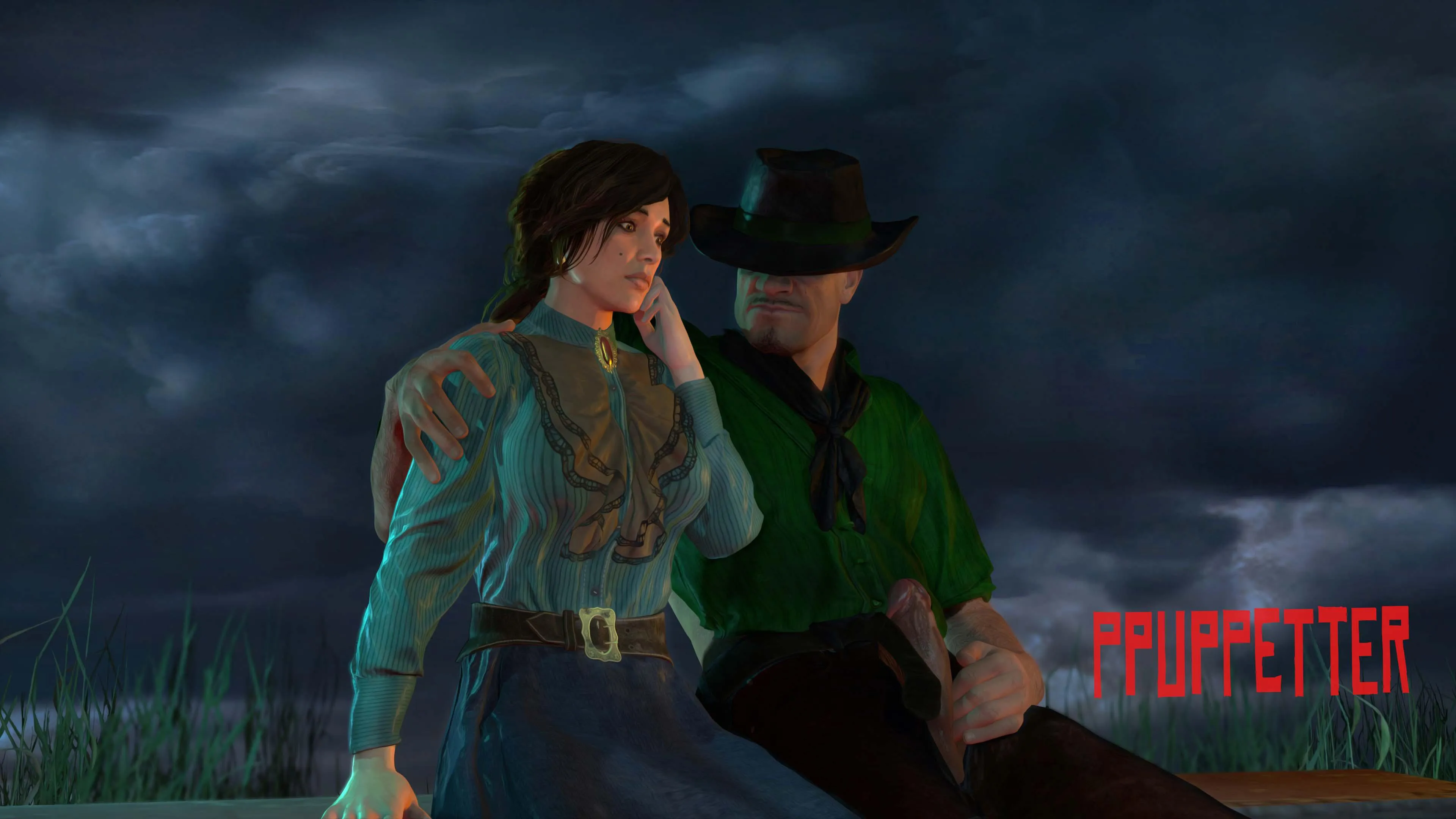 Mary caught by the O'Driscoll [Mary Linton] (PPuppetter)