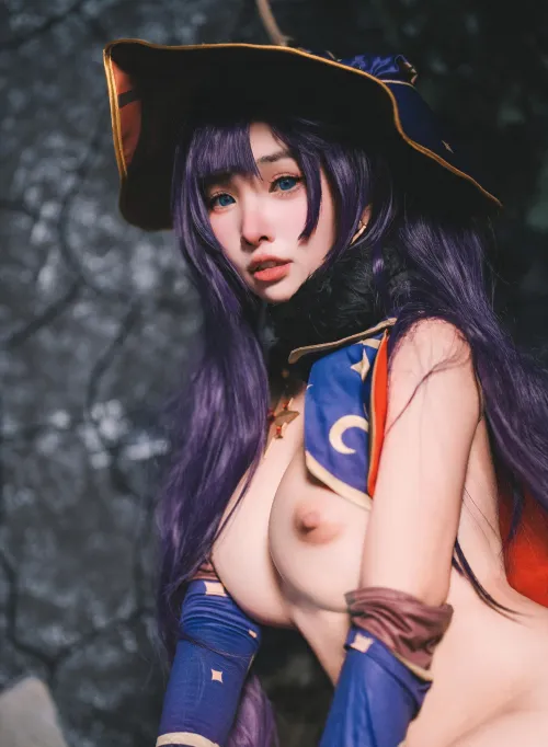 Mona Megistus (Genshin Impact) by sweetiemaccc