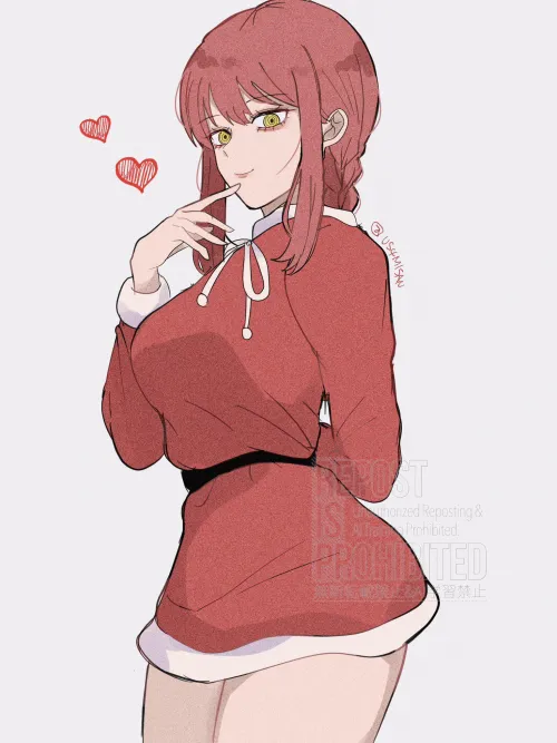 more late christmas makima (US4MISAN)