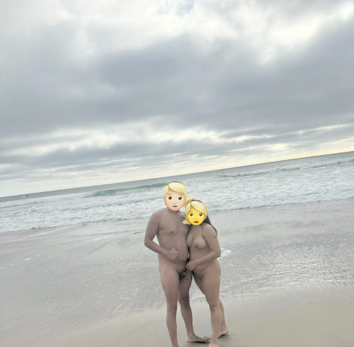 Our first nude beach was blacks
