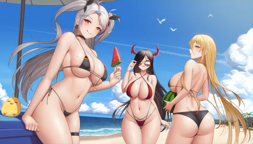 Prinz Eugen, Freidrich Der Grosse and Bismarck seduction