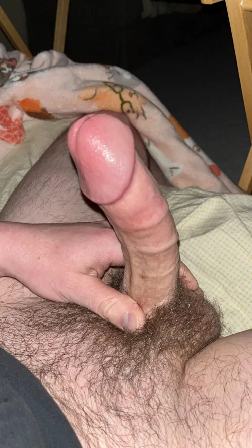 Ride my big raw cock balls deep in your asshole