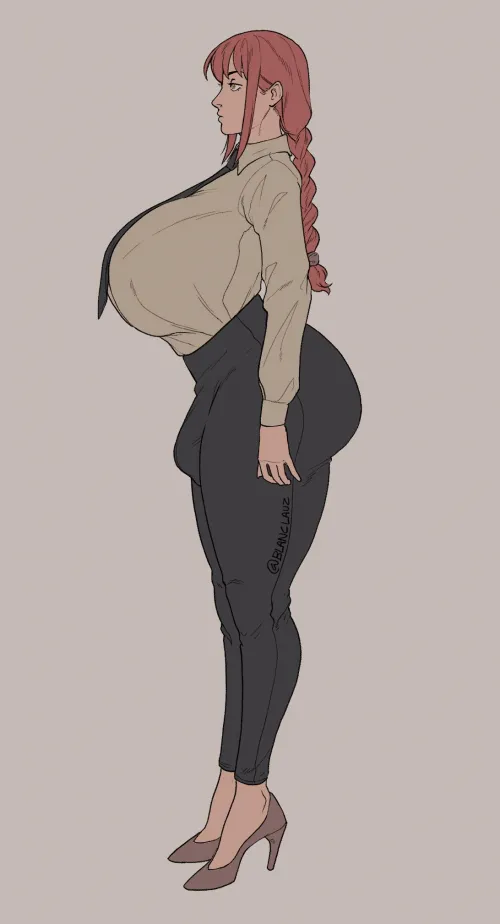 She is strangely attractive