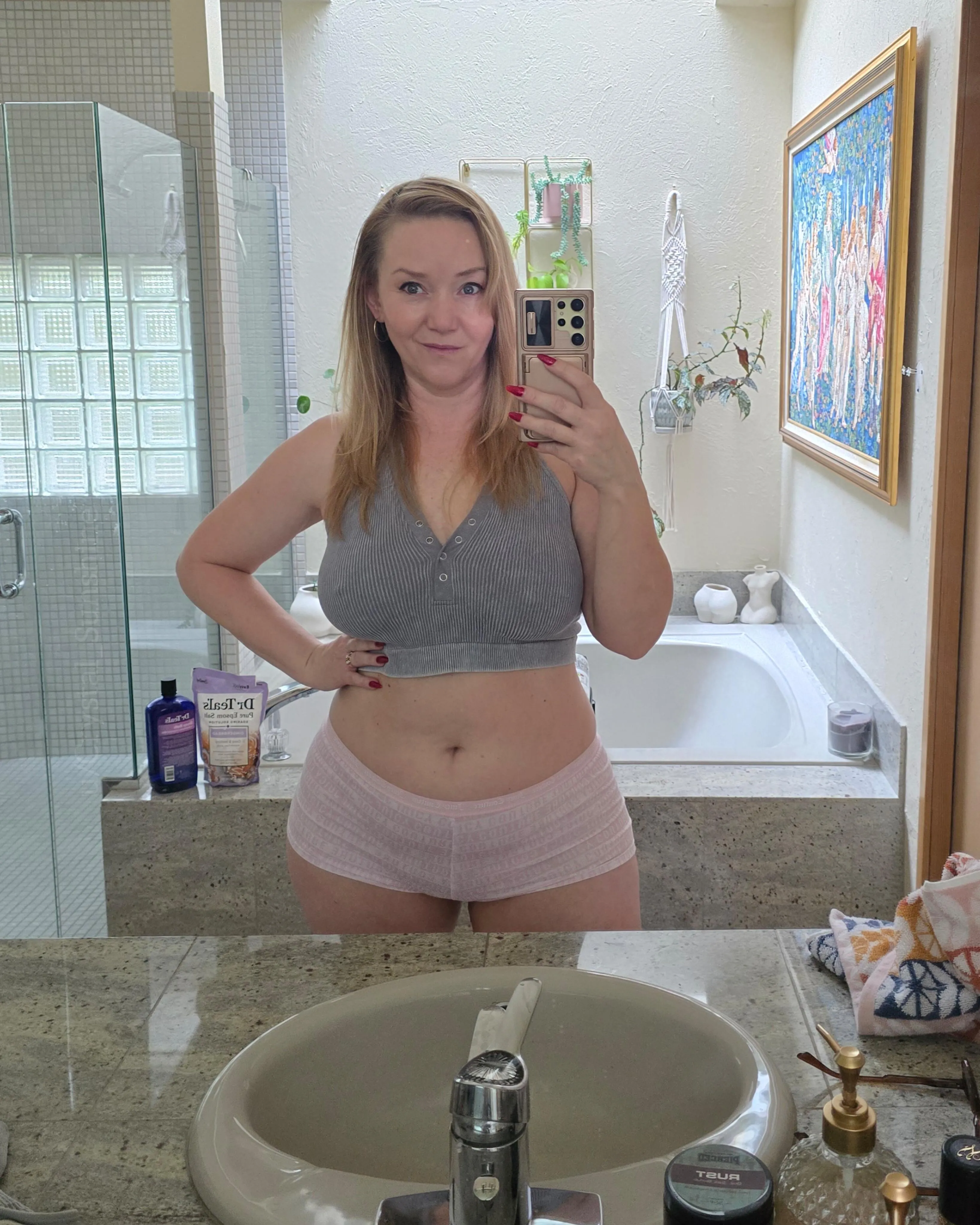 Showing off my Mombod at 51