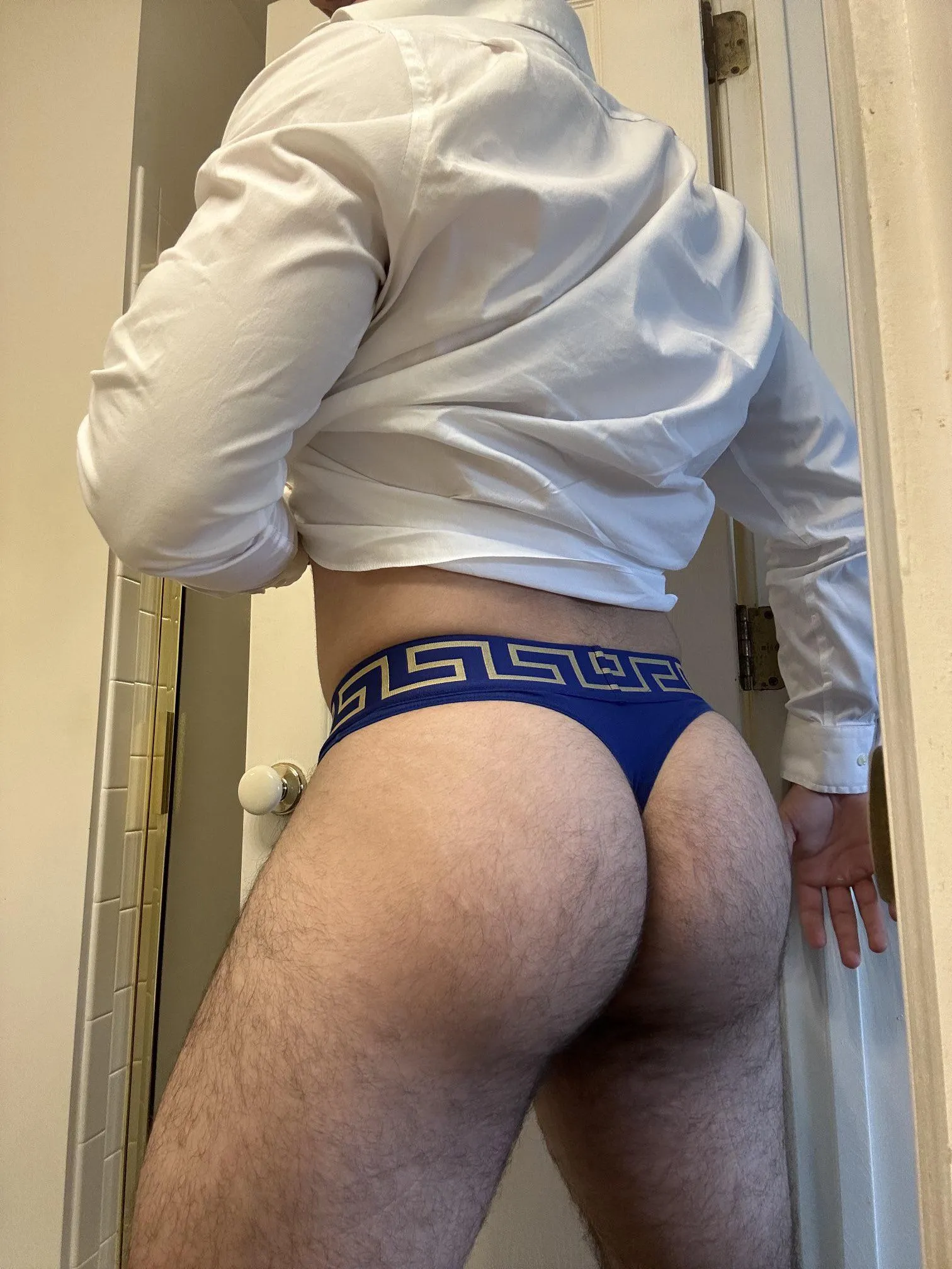 Thongs are mandatory for business bimbos