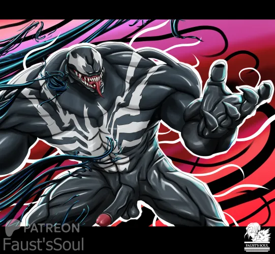 Venom Marvel Rivals / art by Faust'sSoul @aeon_faust02