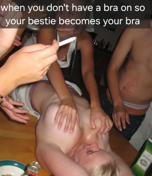 When your bestie is also a bra