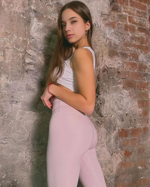 wishful thinking that maybe someone will bend me over this wall as i stretch