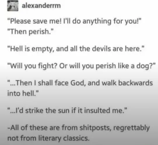 Are shitposts literature?