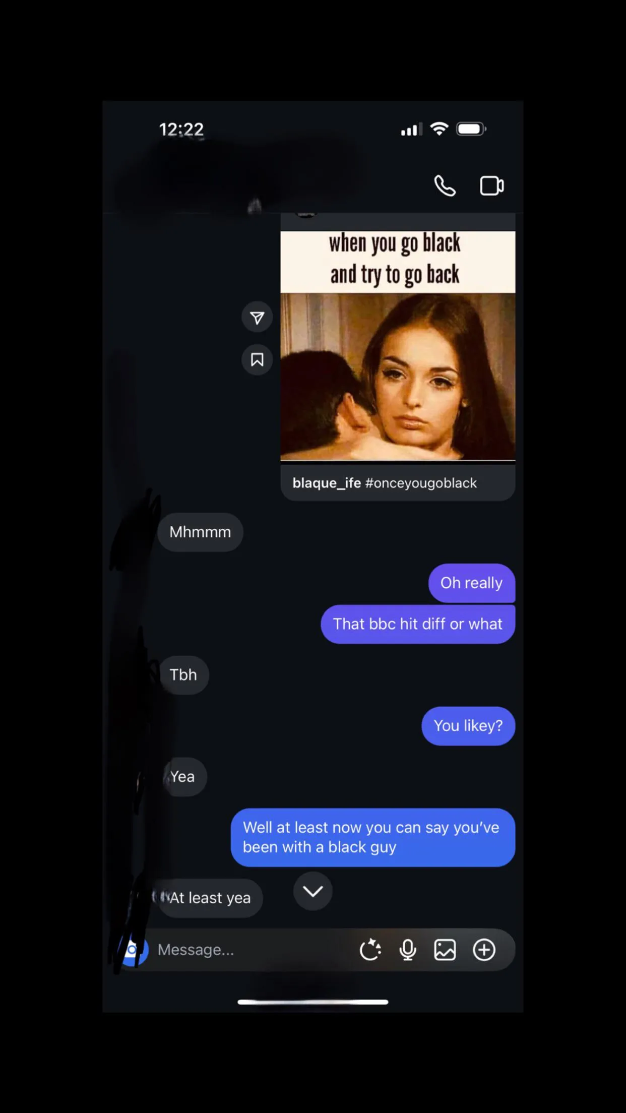 At least she’s honest lol. She said Especially if they’re long thick and veiny. 