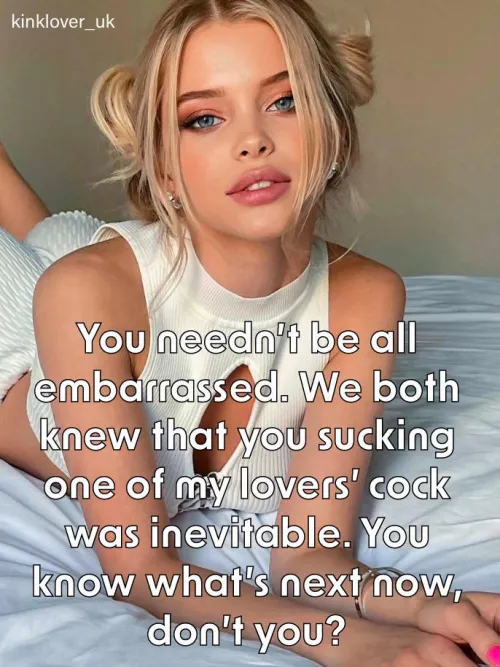 Better start preparing - by the end of the week you’ll be his anal slut too… [ImageFap: kinklover_uk]