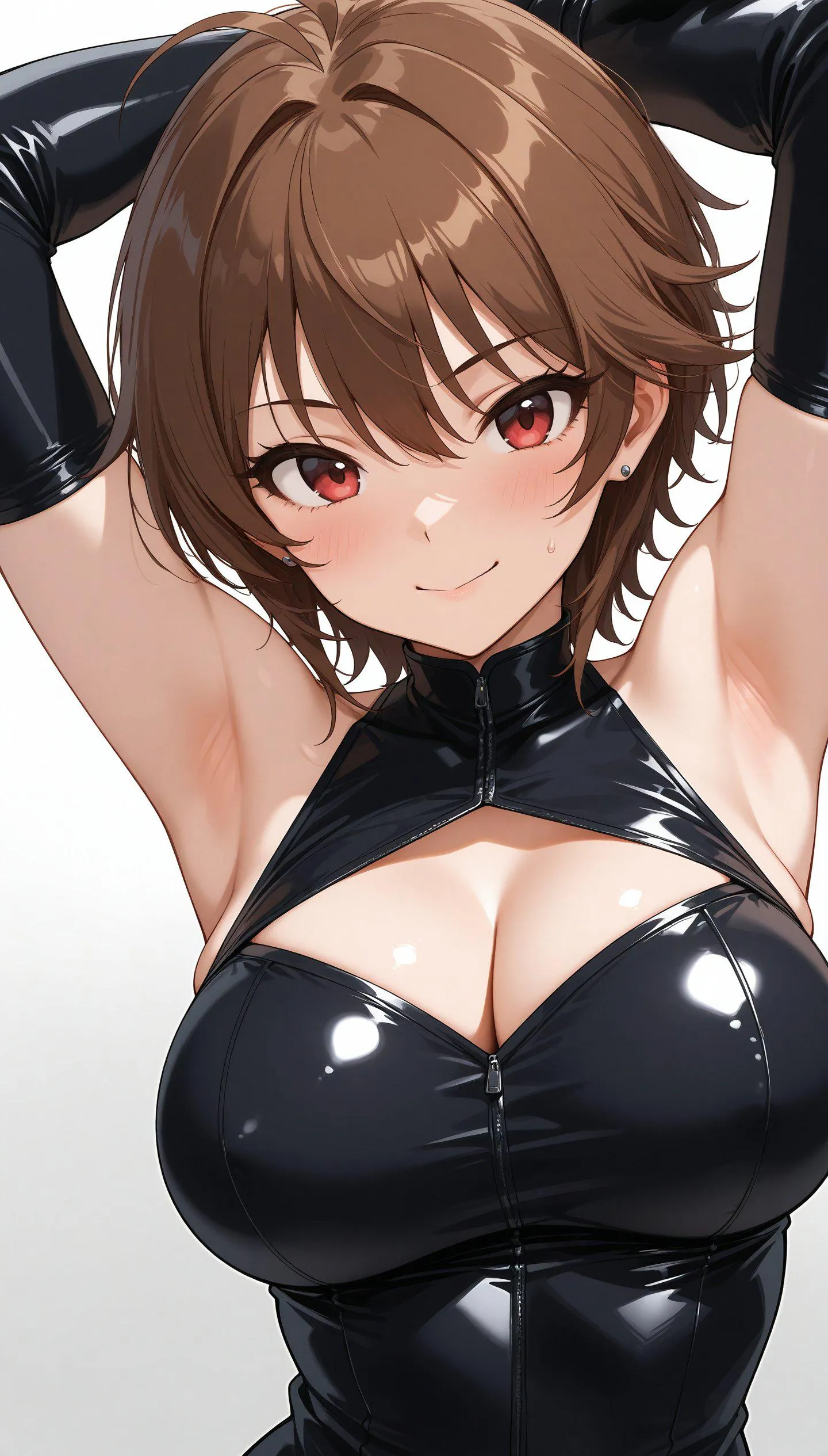 Black Bodysuit & Gloves 