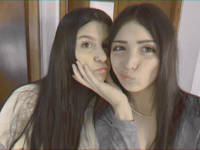 Can daddy rate us? We are both 18 but she is not a virgin and I am, Which one of us would you like to touch and use?