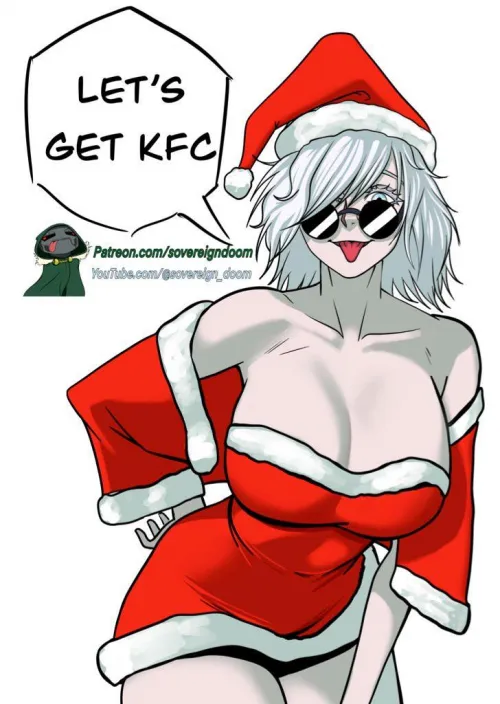 Christmas waifu Gojo by Sovereign_doom (me)