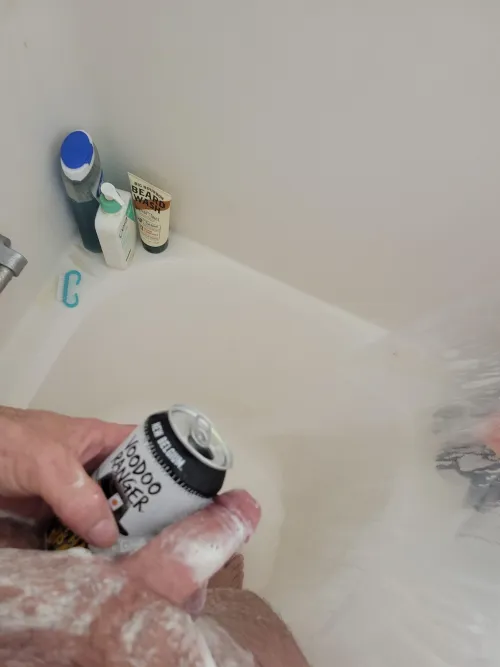 Clean cock and balls and awesome beer!