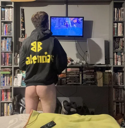 Donald ducking on a chilly Sunday 