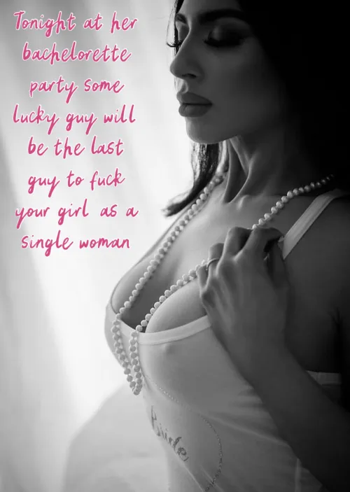 Getting frisky at the bachelorette 