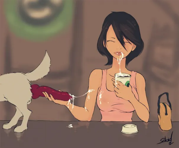 I love cream in my coffee