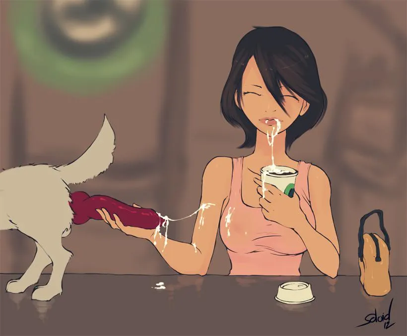 I love cream in my coffee